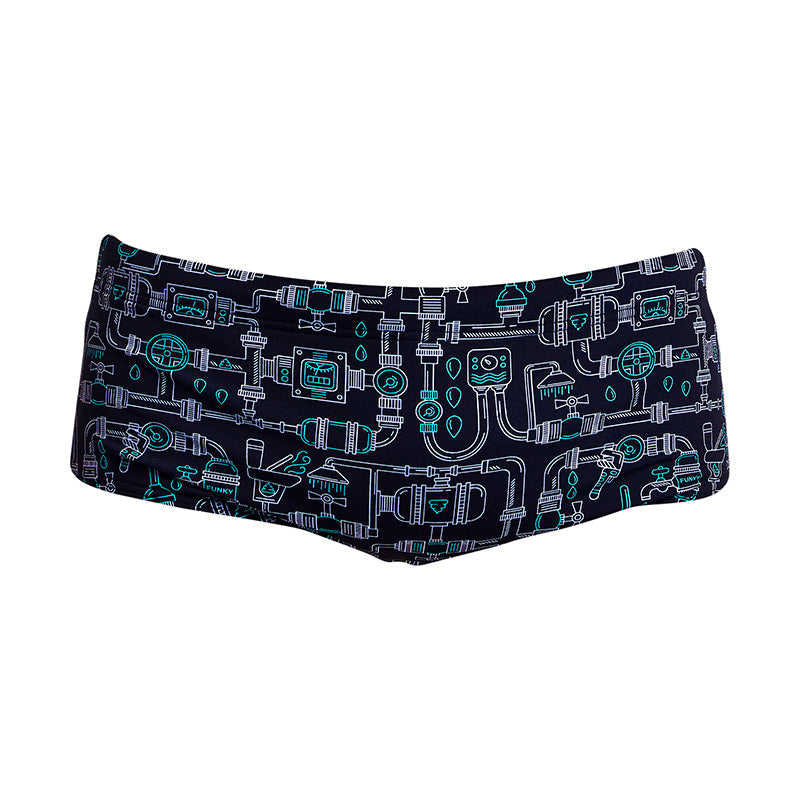 Funky Trunks - Pooped - Mens Eco Sidewinder Trunks