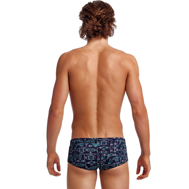 Funky Trunks - Pooped - Mens Eco Sidewinder Trunks