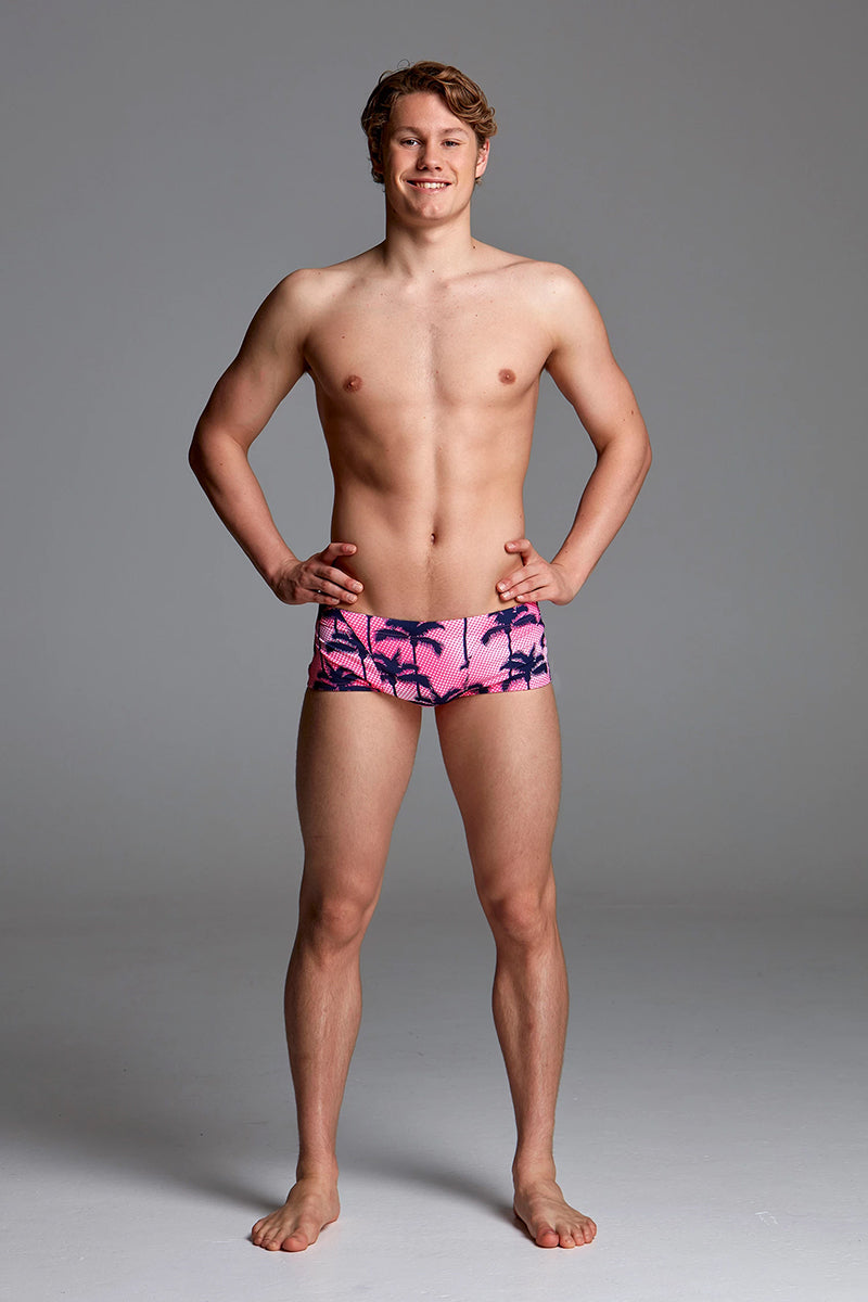 Funky Trunks - Pop Palms - Mens Classic Trunks