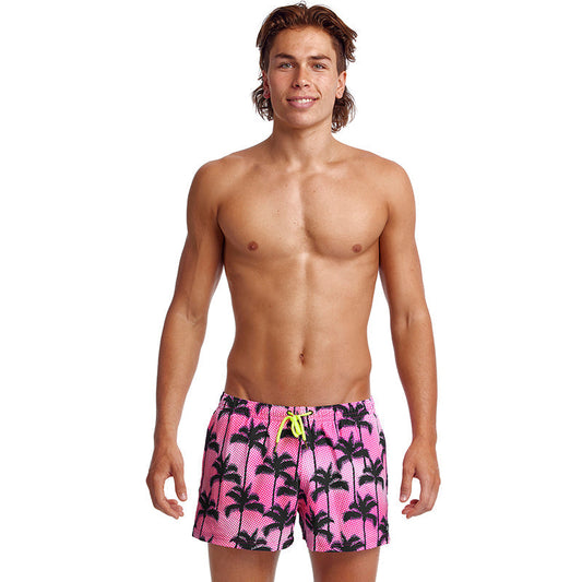 Funky Trunks - Pop Palms - Mens Shorty Shorts Short