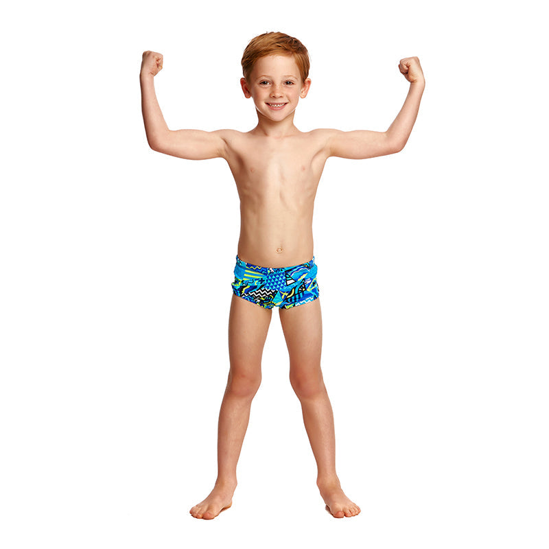 Funky Trunks - Rock Steady Toddler Boys Printed Trunk