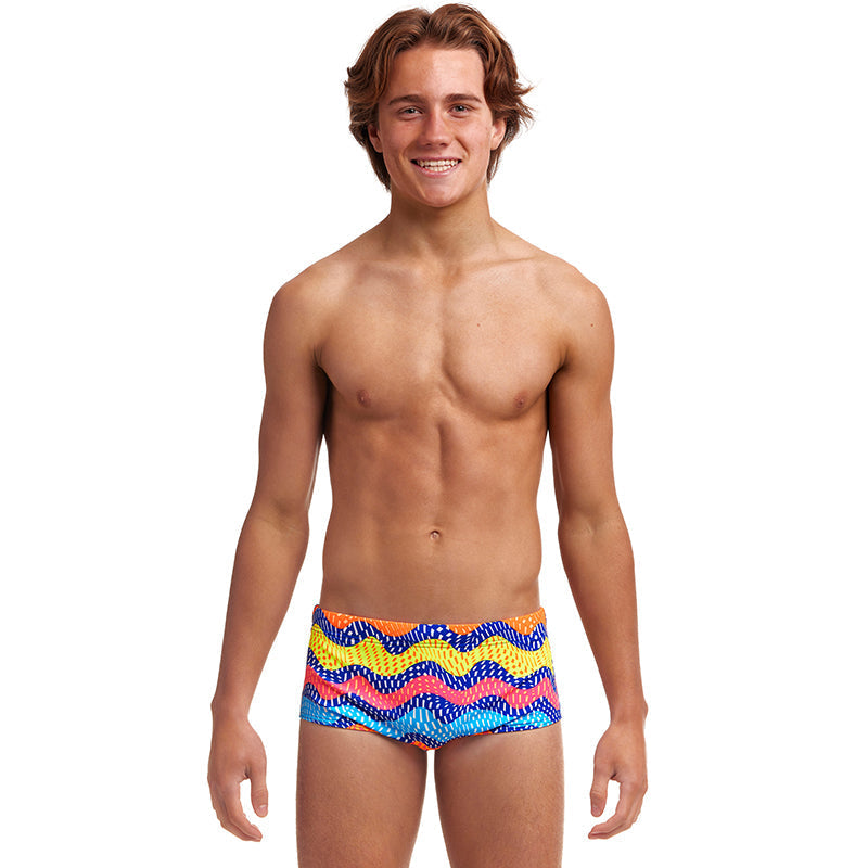 Funky Trunks - Rocky Wave - Boys Sidewinder Trunks