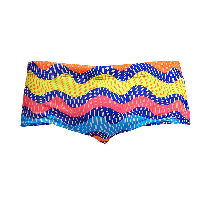 Funky Trunks - Rocky Wave - Mens Sidewinder Trunks