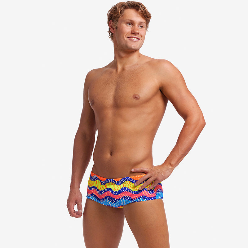 Funky Trunks - Rocky Wave - Mens Sidewinder Trunks