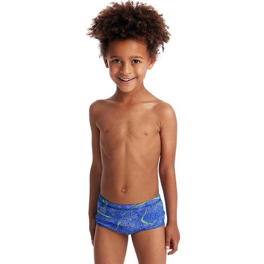 Funky Trunks - Sea Salt Toddler Boys Printed Trunk