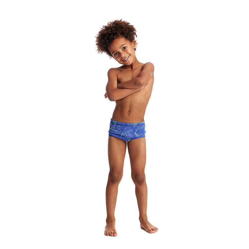 Funky Trunks - Sea Salt Toddler Boys Printed Trunk
