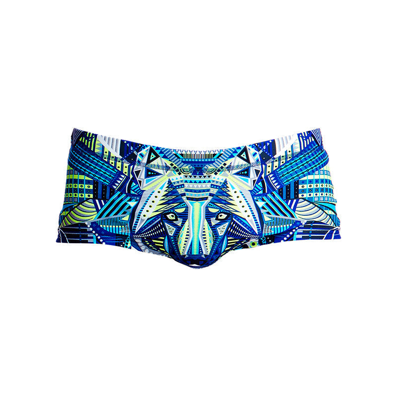 Funky Trunks - Sea Wolf Mens Plain Front Trunks