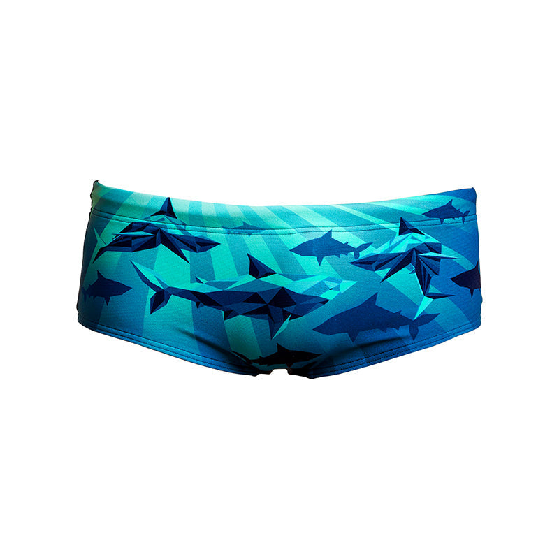 Funky Trunks - Shark Bay - Boys Sidewinder Trunks