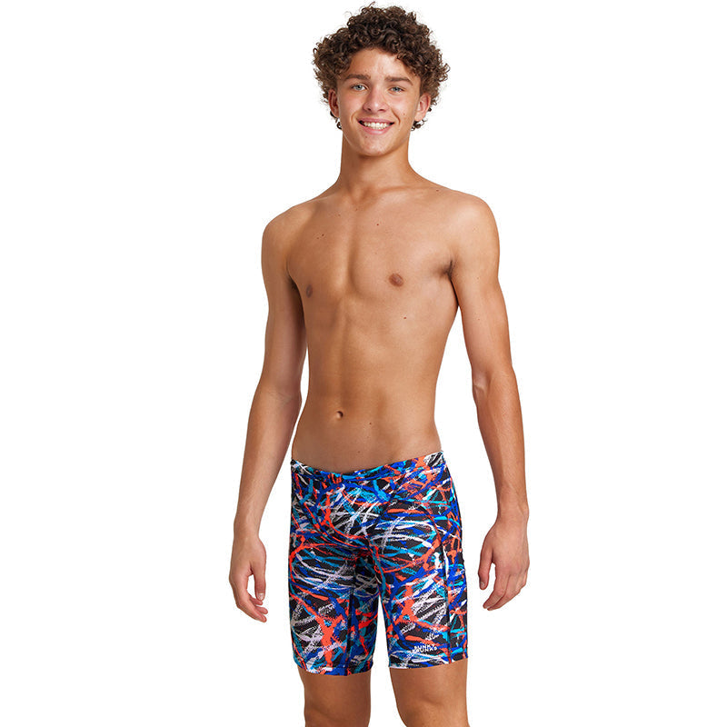 Funky Trunks - Spin Doctor - Boys Training Jammers