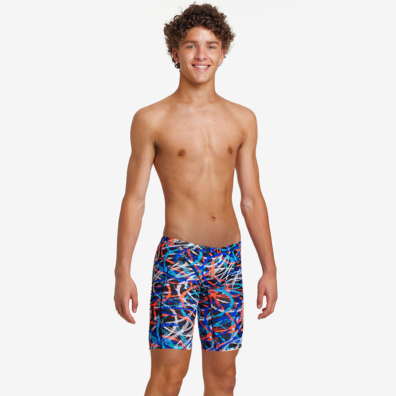 Funky Trunks - Spin Doctor - Boys Training Jammers