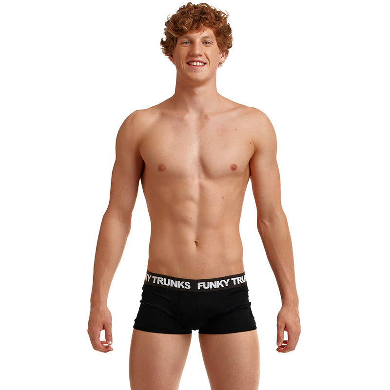 Funky Trunks - Still Black Mens Underwear Trunks