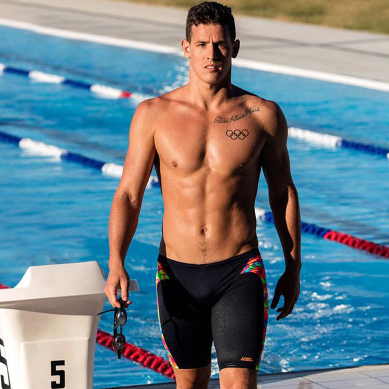 Funky Trunks - Stroke Rate Navy - Boys Training Jammers