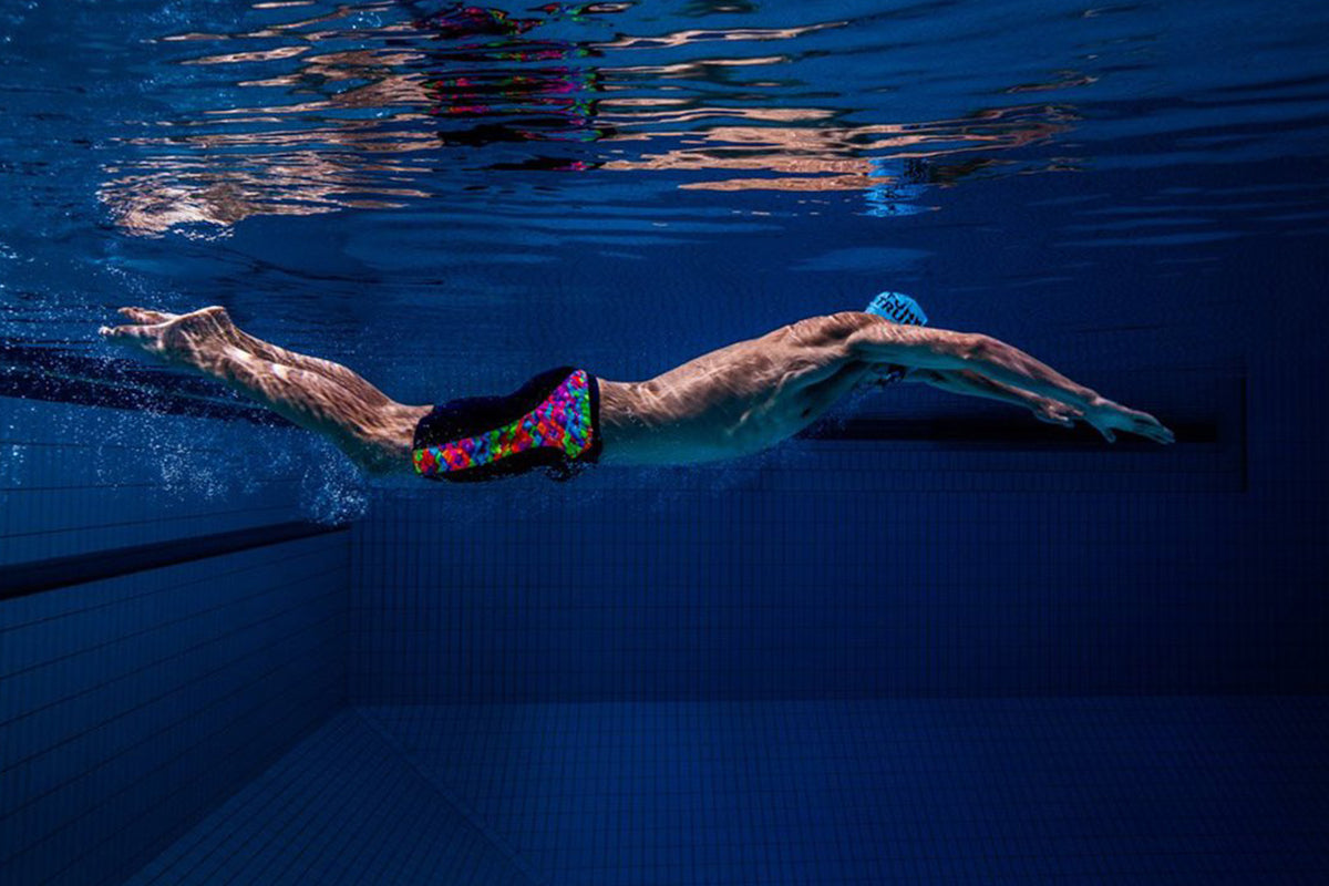 Funky Trunks - Stroke Rate Navy - Boys Training Jammers