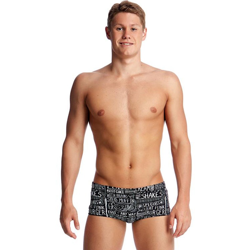 Funky Trunks - Stud Muffin Mens Plain Front Trunks