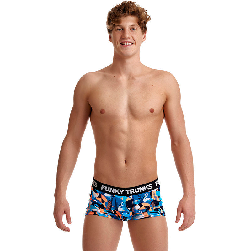 Funky Trunks - Swan Song - Mens Underwear Trunks
