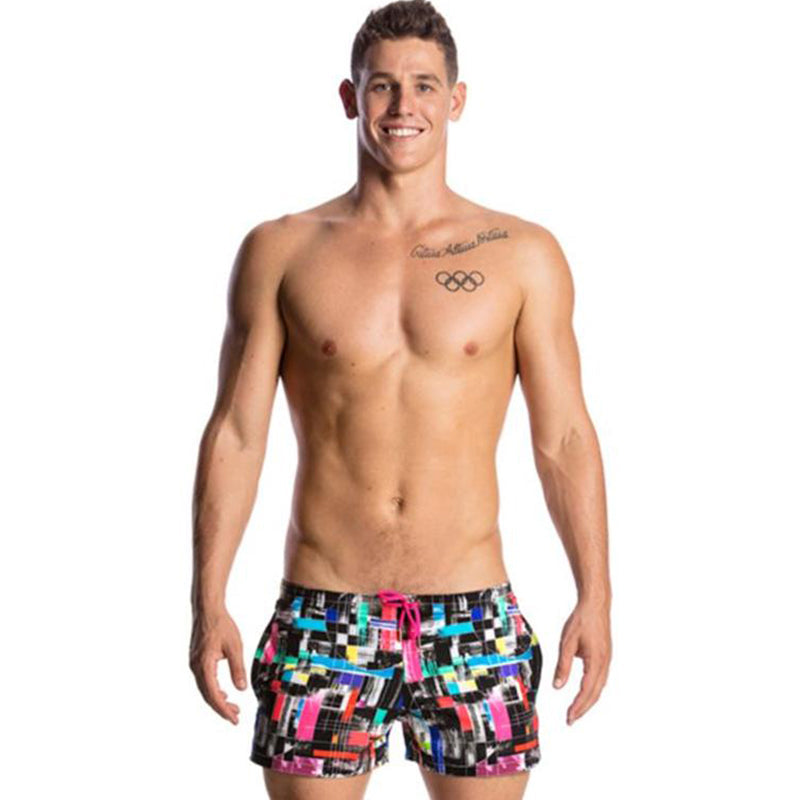 Funky Trunks - Test Signal Mens Shorty Shorts