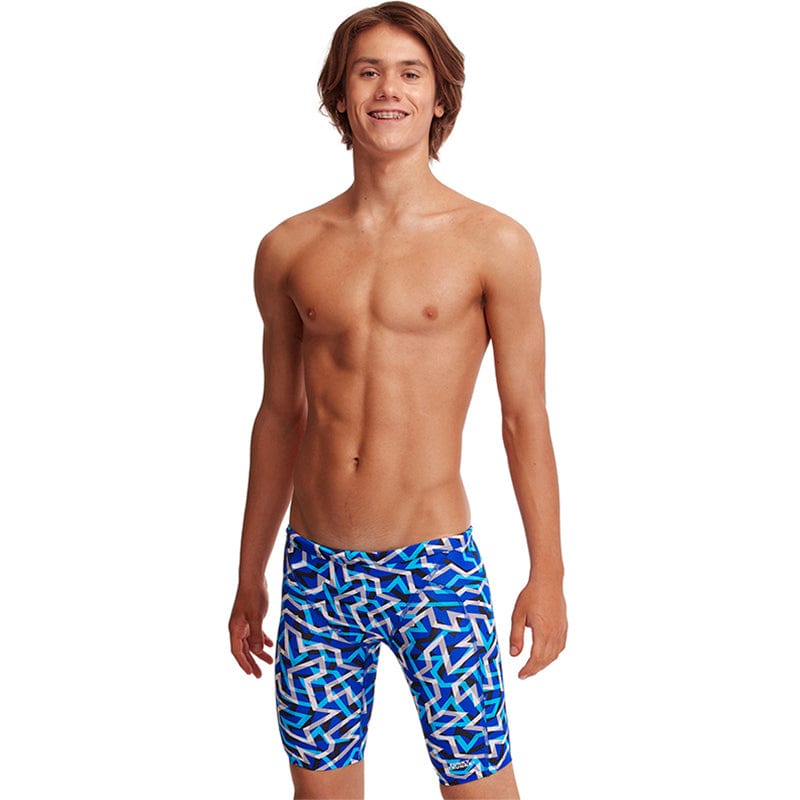 Funky Trunks - Ticker Tape - Boys Training Jammers