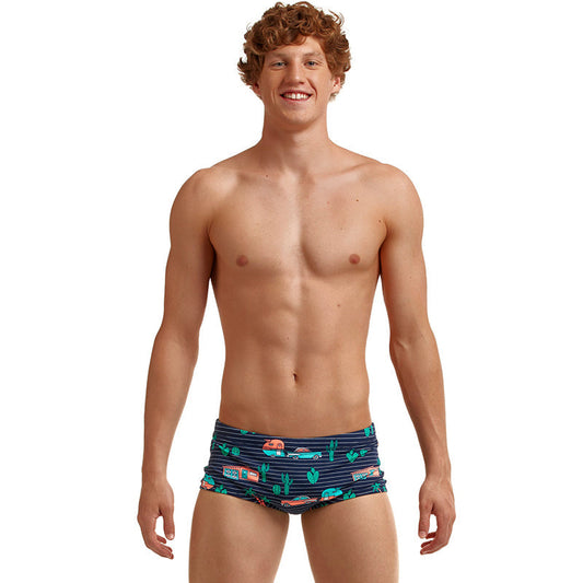 Funky Trunks - Trailer Trash - Mens Eco Plain Front Trunks