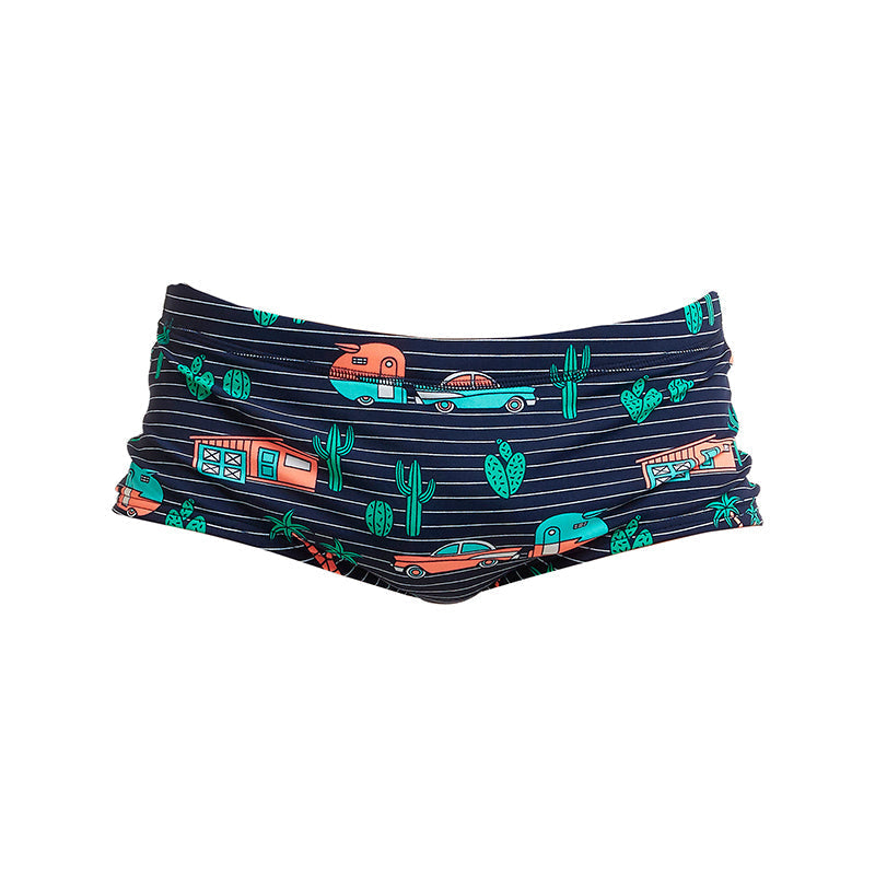 Funky Trunks - Trailer Trash - Mens Eco Plain Front Trunks
