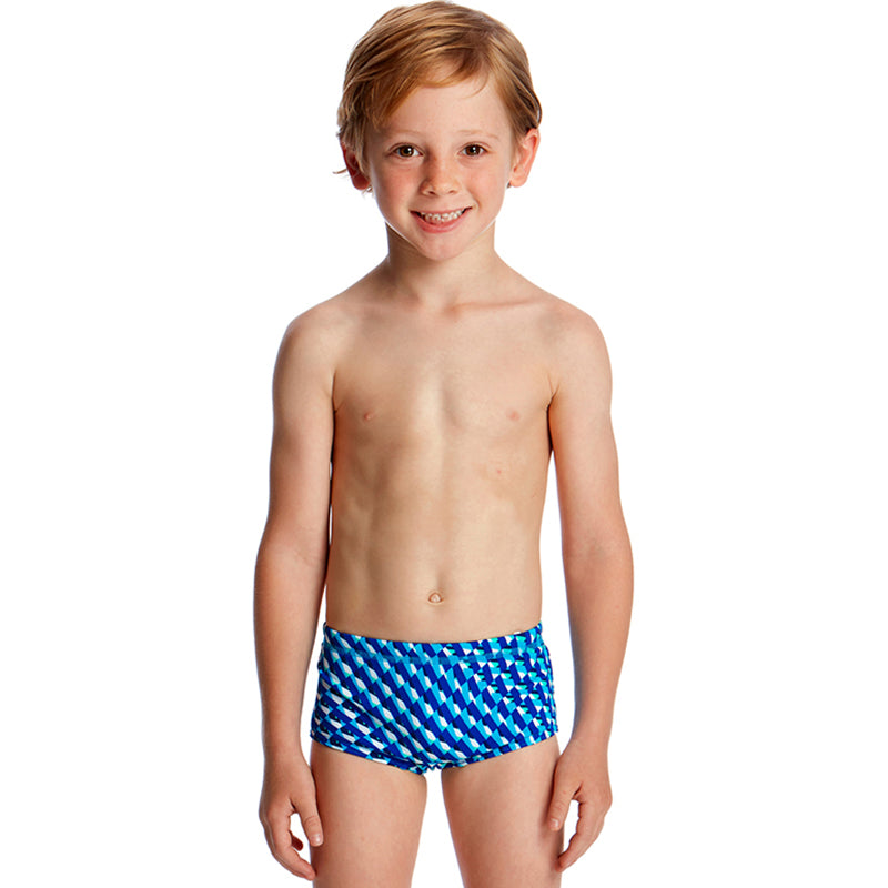 Funky Trunks - Vapour Scale Toddler Boys Printed Trunks