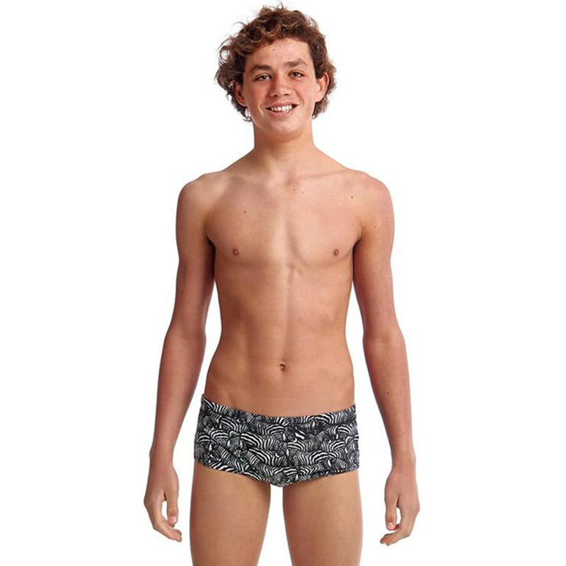 Funky Trunks - Zebra Crossing - Boys Eco Classic Trunks
